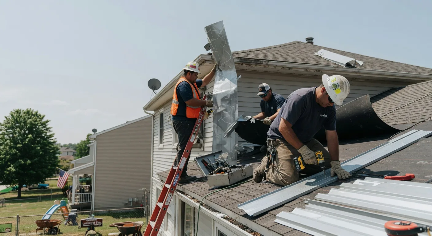 Metal Roof Repair in Carversville, PA